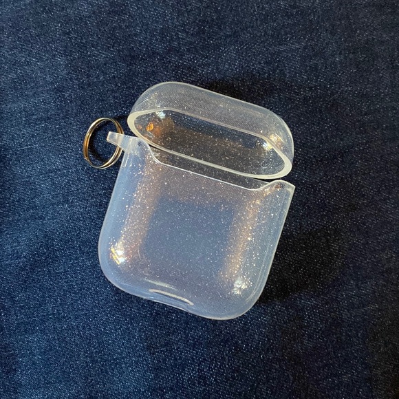 AirPod (Gen 1 & 2) Case - Clear/Glitter - Picture 1 of 1